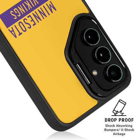 NFL Minnesota Vikings Yellow Performance Series Galaxy S24 Plus Kickstand Case